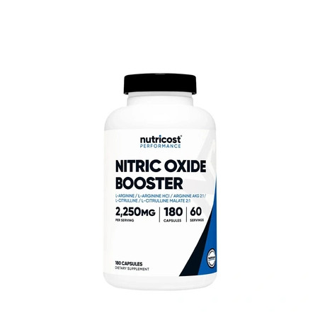 Nutricost Nitric Oxide Booster 750 Mg 180 Capsules
