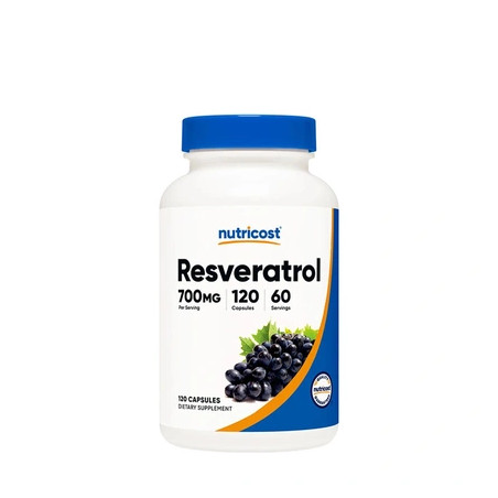 Nutricost Resveratrol Capsules 120 Count