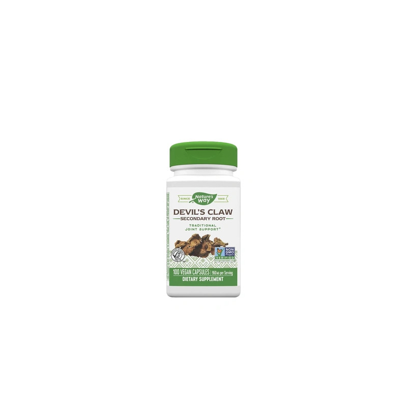 Nature's Way Devil's Claw Secondary Root 100 Capsules