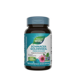 Nature's Way Echinacea Goldenseal Premium Blend 100 Capsules