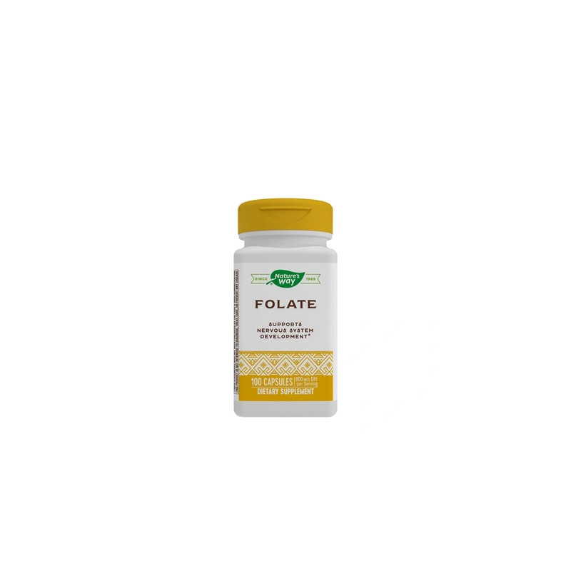 Nature's Way Folate 100 Capsules