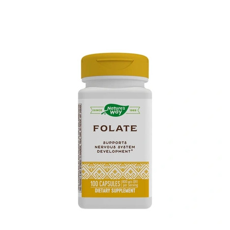Nature's Way Folate 100 Capsules