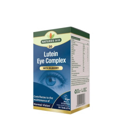 Natures Aid Lutein Eye Complex 30 Tablets