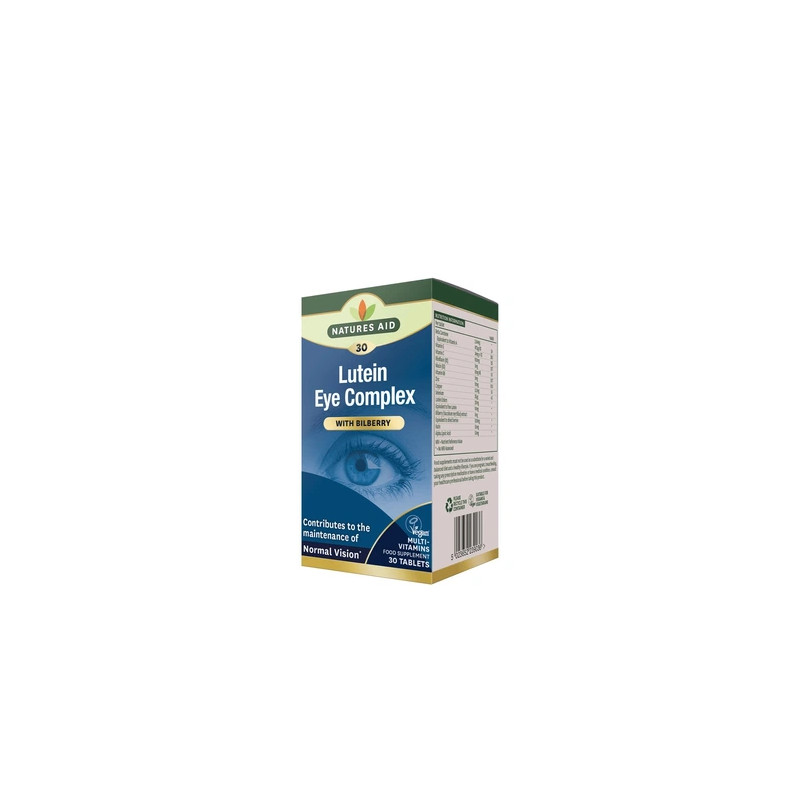 Natures Aid Lutein Eye Complex 30 Tablets