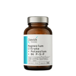 Ostrovit Ostrovit Pharma Magnesium Citrate Potassium Vitamin B6 P5p 90 Capsules
