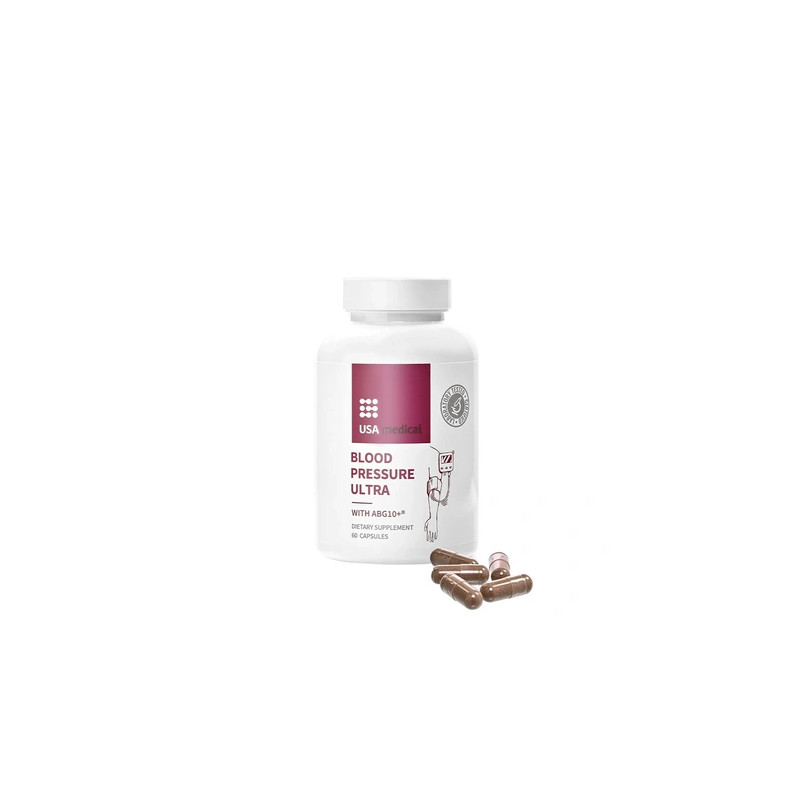 Usa Medical Blood Pressure Ultra 60 Capsules