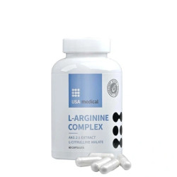 Usa Medical Larginine Complex 60 Capsules