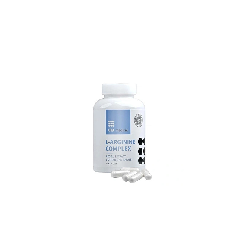 Usa Medical Larginine Complex 60 Capsules