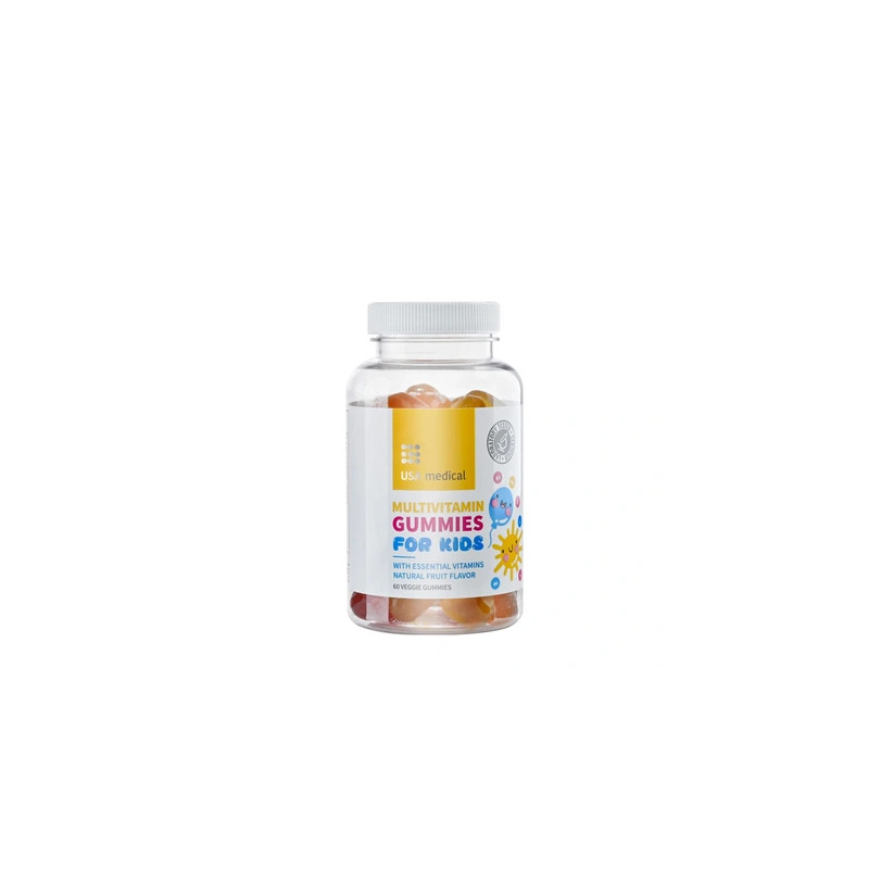Usa Medical Multivitamin Gummies For Kids 60 Gummies Natural Fruit Flavor