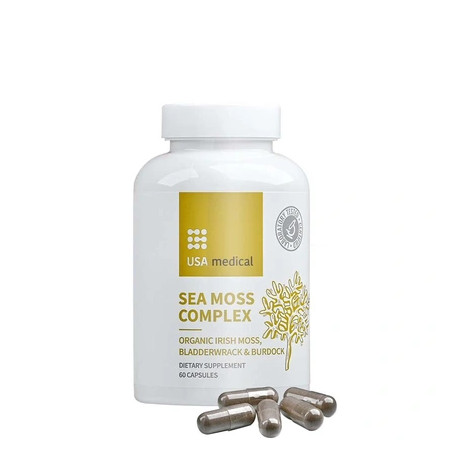 Usa Medical Sea Moss Complex 60 Capsules