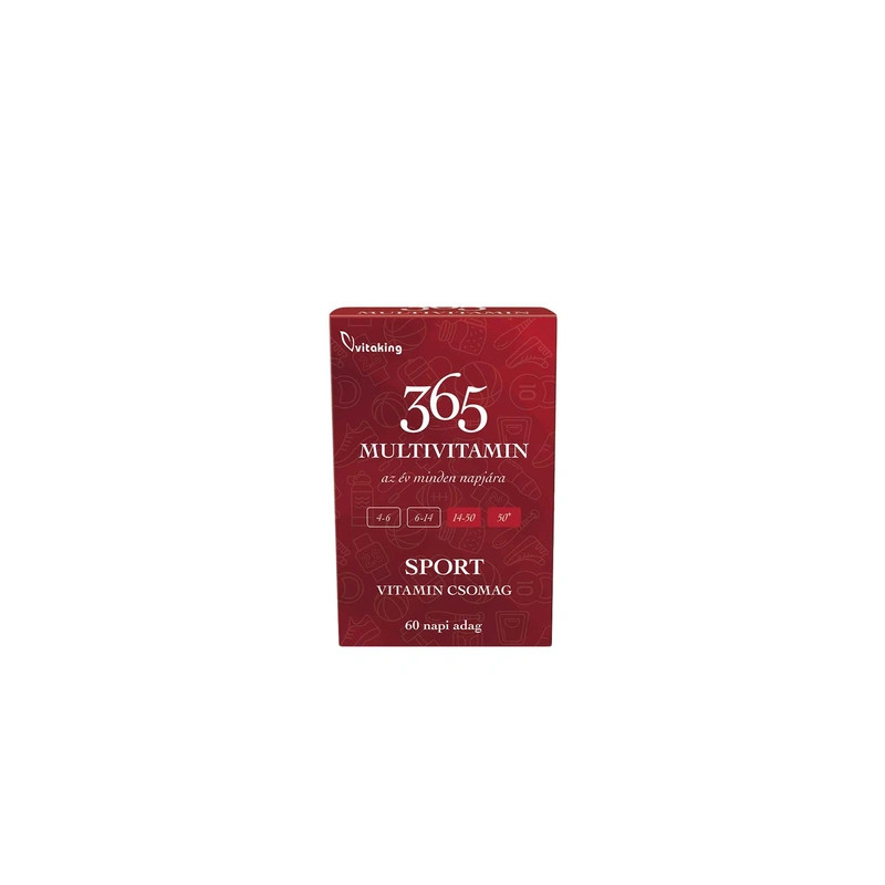 Vitaking 365 Multivitamin Sport Pack 60 Packs