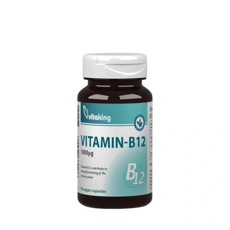 Vitaking Vitamin B12 Veggie Capsules 60 Count