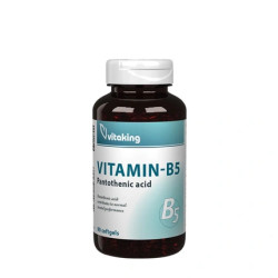 Vitaking Pantothenic Acid Vitamin B5 200 Mg 90 Softgels