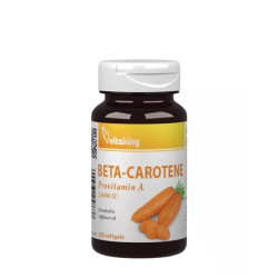Vitaking Betacarotene Provitamin A 25000 Iu 100 Softgels