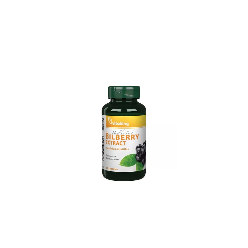 Vitaking Bilberry Extract 470 Mg 90 Capsules