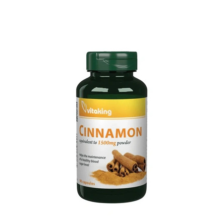 Vitaking Cinnamon 375 Mg 90 Capsules