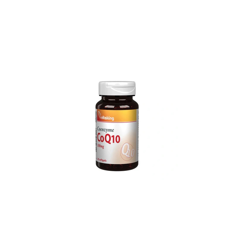 Vitaking Coq10 Coenzyme 100 Mg 30 Softgels