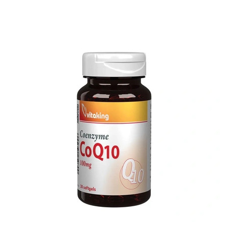 Vitaking Coq10 Coenzyme 100 Mg 30 Softgels