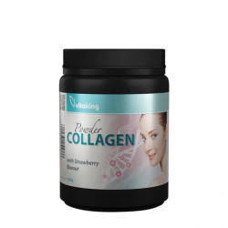 Vitaking Collagen Powder Strawberry Flavor 330g Pouch
