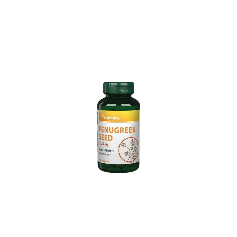 Vitaking Fenugreek Seed 610 Mg 90 Capsules