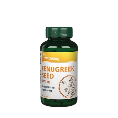 Vitaking Fenugreek Seed 610 Mg 90 Capsules