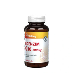 Vitaking Fermented Plantbased Coenzyme Q10 200 Mg 120 Capsules