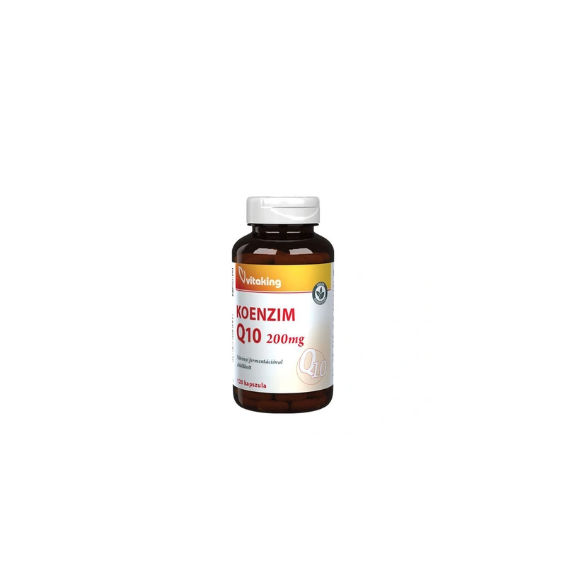 Vitaking Fermented Plantbased Coenzyme Q10 200 Mg 120 Capsules