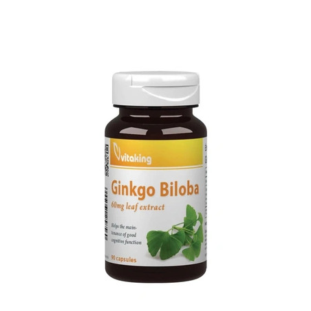 Vitaking Ginkgo Biloba 60mg Leaf Extract 90 Capsules