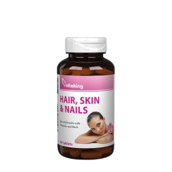 Vitaking Hair Skin & Nails Vitamin Supplement 60 Tablets