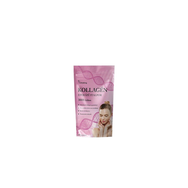Vitaking Hydrolyzed Beef Collagen Strawberry Flavor 330 G