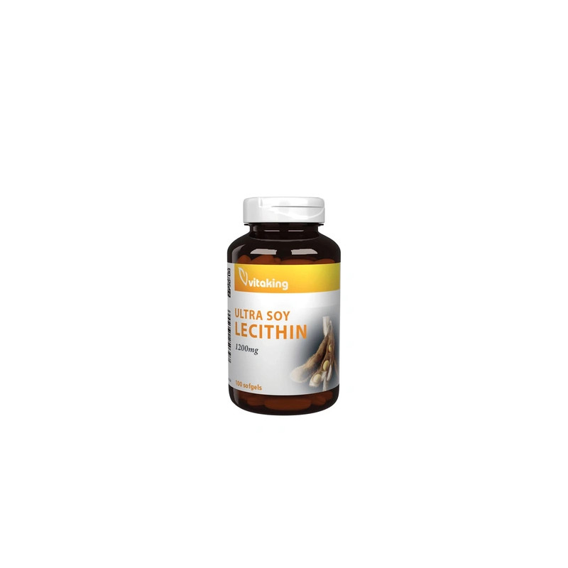 Vitaking Ultra Soy Lecithin 1200 Mg 100 Softgels