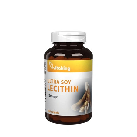 Vitaking Ultra Soy Lecithin 1200 Mg 100 Softgels