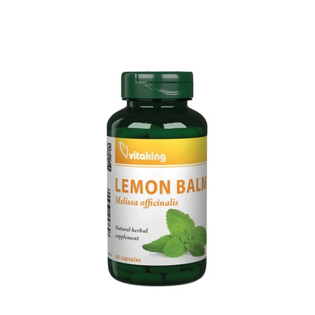 Vitaking Lemon Balm 500 Mg 60 Capsules
