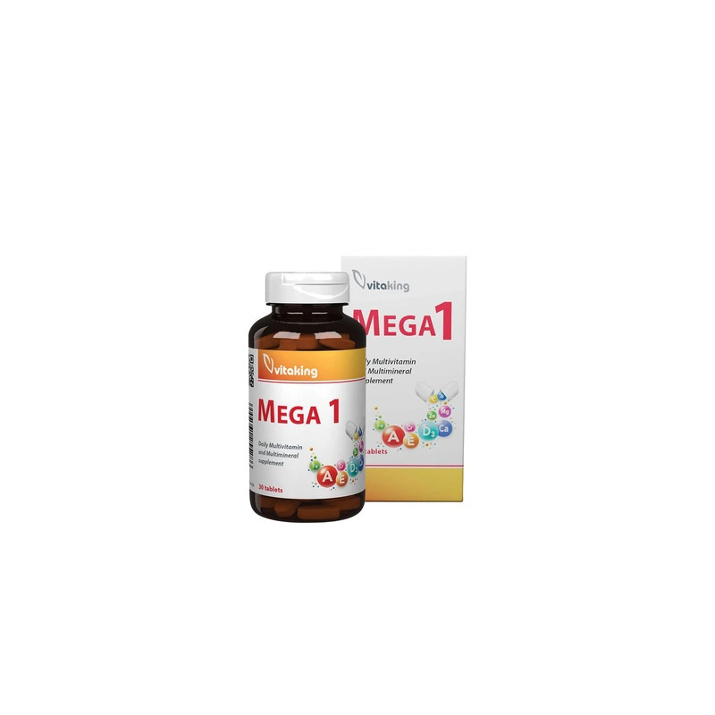 Vitaking Mega1 Multivitamin 30 Tablets