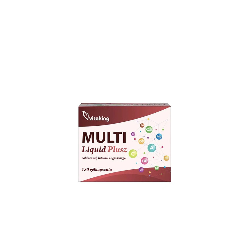 Vitaking Multi Liquid Plus Multivitamin 180 Softgels