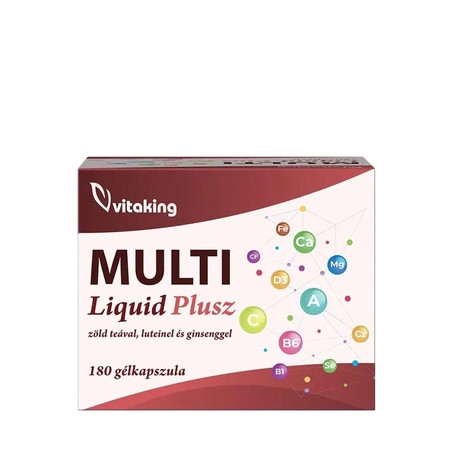 Vitaking Multi Liquid Plus Multivitamin 180 Softgels