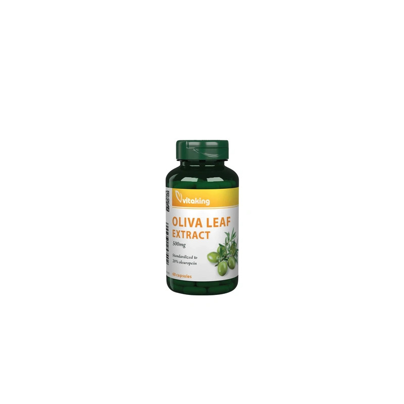 Vitaking Olive Leaf Extract 500 Mg 60 Capsules