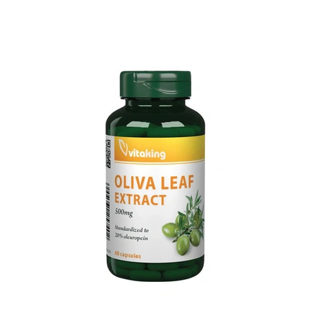 Vitaking Olive Leaf Extract 500 Mg 60 Capsules