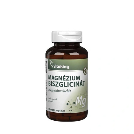 Vitaking Organic Magnesium Bisglycinate 80 Capsules