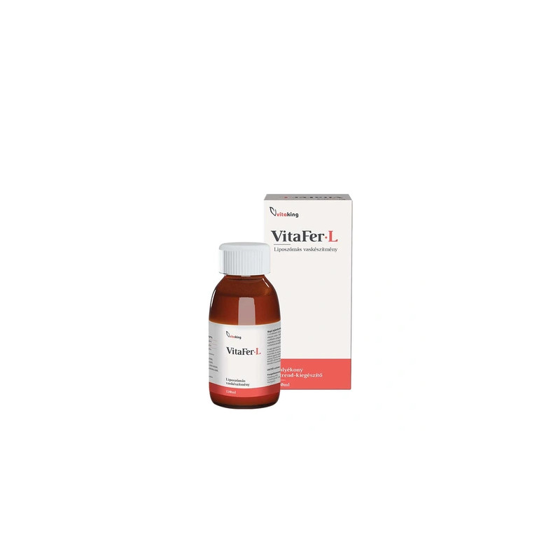 Vitaking Vitaferl Liposomal Iron Supplement Pineapple Flavor 120 Ml
