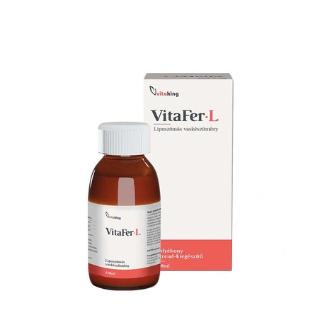 Vitaking Vitaferl Liposomal Iron Supplement Pineapple Flavor 120 Ml