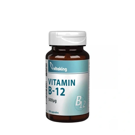 Vitaking Vitamin B12 500 Micrograms 100 Capsules