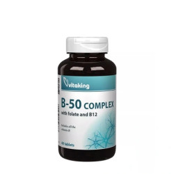 Vitaking Vitamin B50 Complex 60 Tablets