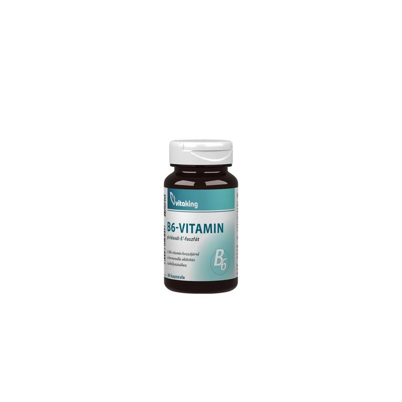 Vitaking Vitamin B6 P5p Supplement 60 Capsules