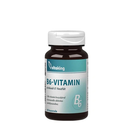 Vitaking Vitamin B6 P5p Supplement 60 Capsules
