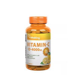 Vitaking Vitamin C1000 Vitamin D4000 90 Tablets