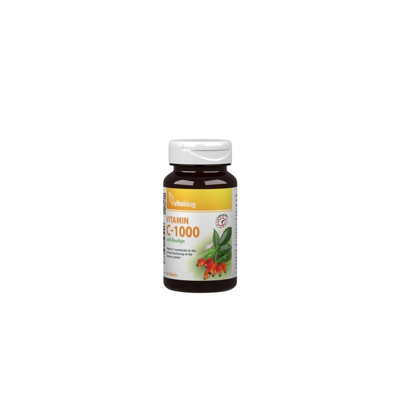 Vitaking Vitamin C1000 Time Release With Rosehips 60 Tablets