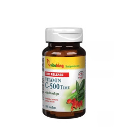 Vitaking Vitamin C500 Time Release With Rosehips 100 Tablets