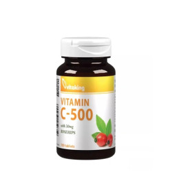 Vitaking Vitamin C500 With Rosehips 100 Tablets