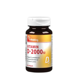 Vitaking Vitamin D2000 90 Softgels